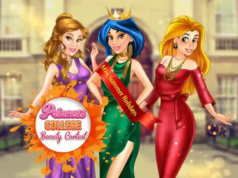 Princess College Beauty Contest — free online game