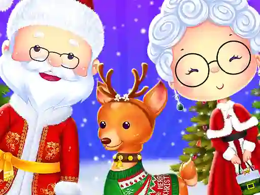 Mr and Mrs Santa Christmas Adventure — free online game