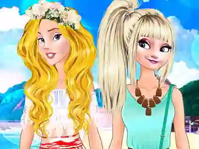 Princesses Welcome Summer Party — free online game