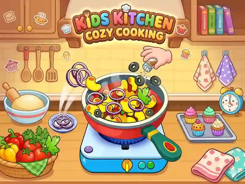 თამაში Kids Kitchen Cozy Cooking ონლაინ