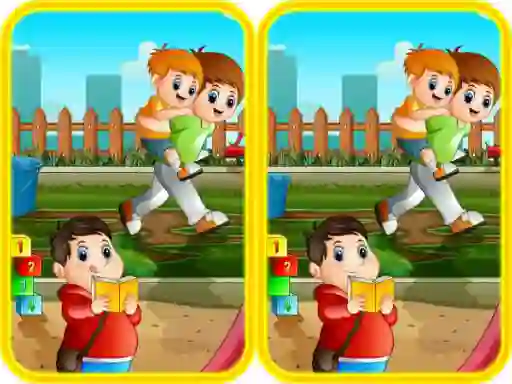 Public Park Differences — free online game