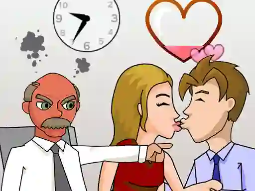 Secret Office Kissing — free online game