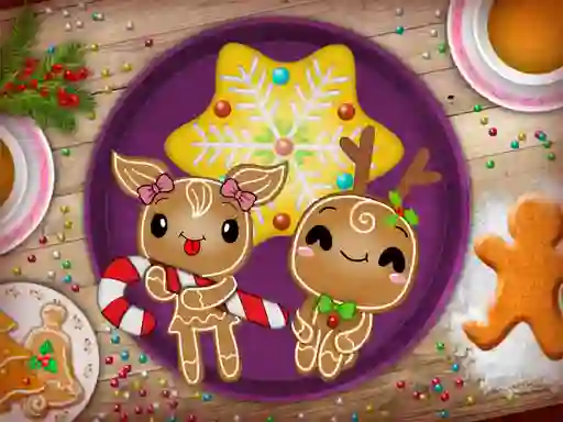 Christmas Gingerbread - Color Me — free online game