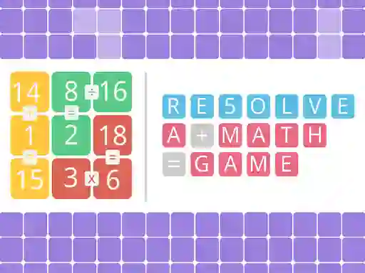 RESOLVE a math game — free online game