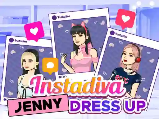 Igra Instadiva Jenny Dress Up online