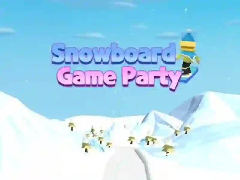 Snowboard Game Party