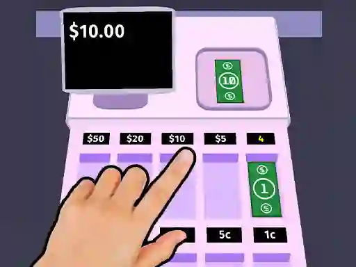 Cashier Game — free online game