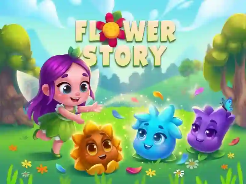Flower Story Match — безплатна онлайн игра
