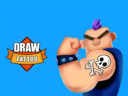 Гульня Draw Tattoo онлайн