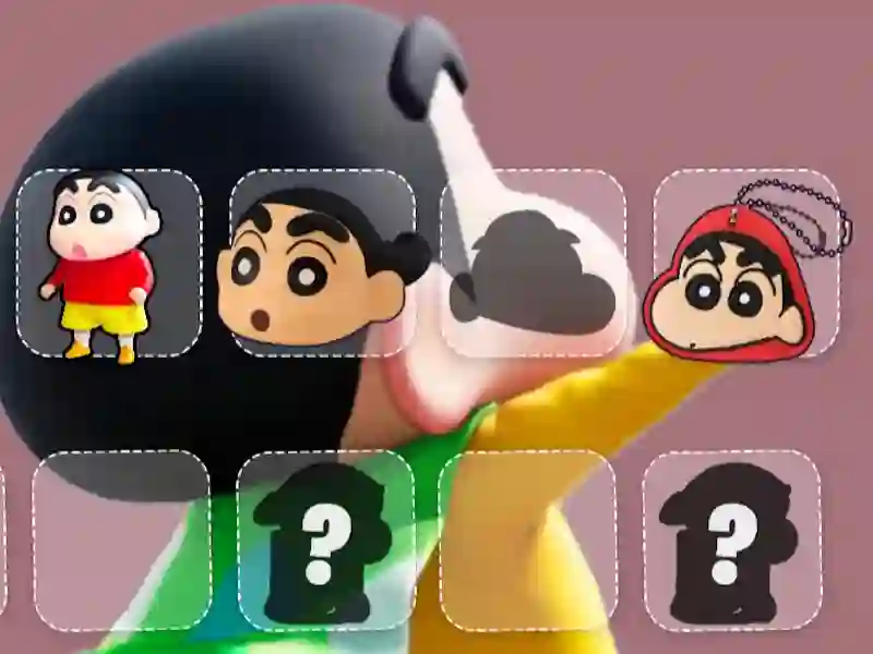 Mr Shinchan Crayon Solving