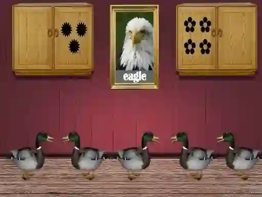 Red Wood House Escape — free online game