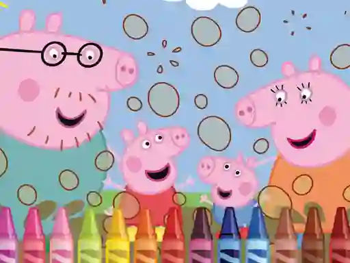 Peppa Pig Coloring — free online game