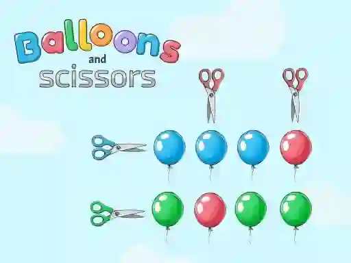Trò chơi Balloons And Scissors trực tuyến