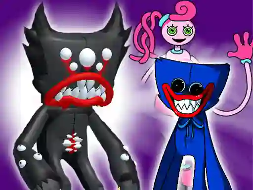 Mommy long legs and Huggy Wuggy — free online game
