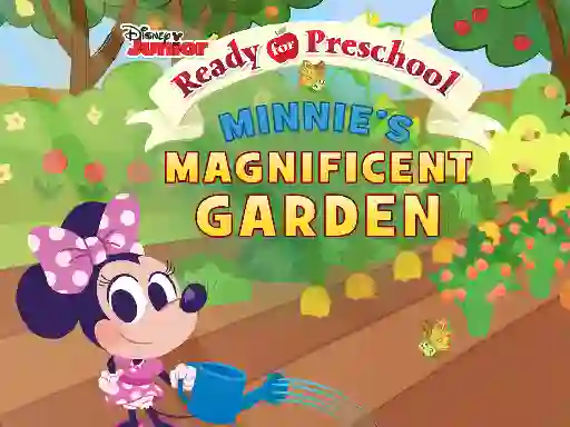 Ready For Preschool Minnie's Magnificent Garden — free online game