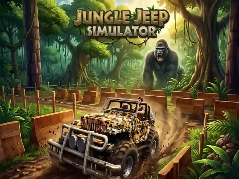 Gêm Jungle Jeep Simulator ar-lein