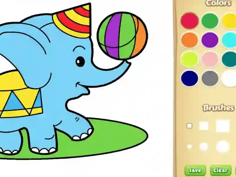 Simple Animal Coloring Book for Kids