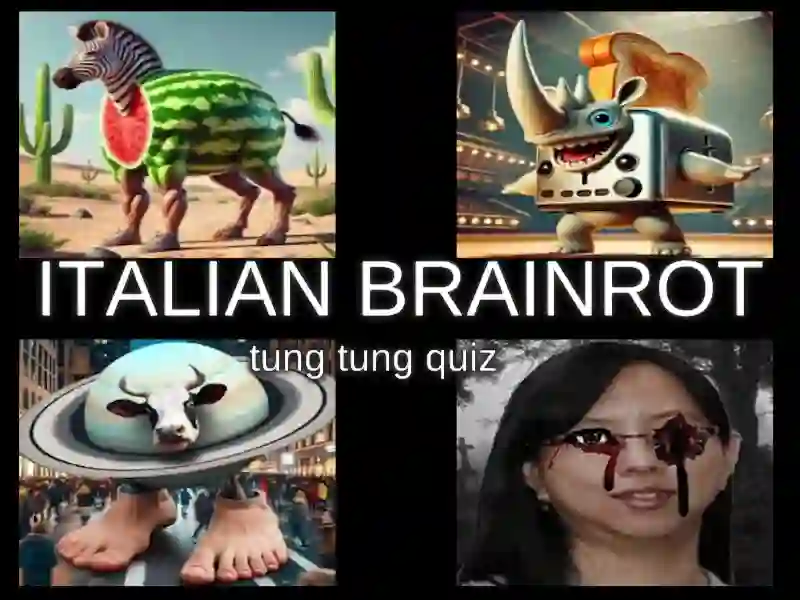 Italian Brainrot tung Tung Quiz