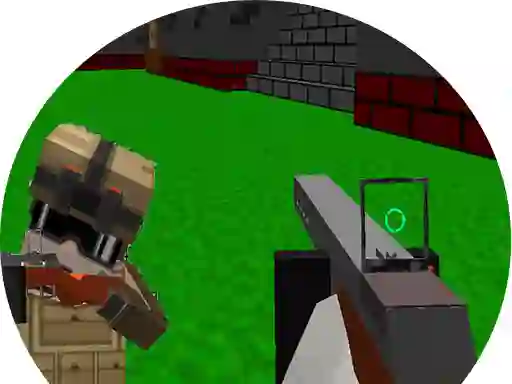 Blocky Gun 3d Warfare  — free online game
