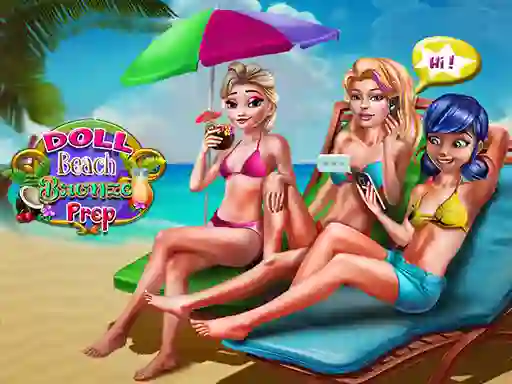 Doll Beach Bronze Prep — free online game