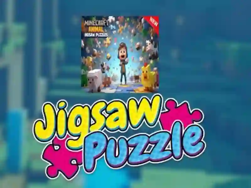 Minecraft Animal Jigsaw Puzzles