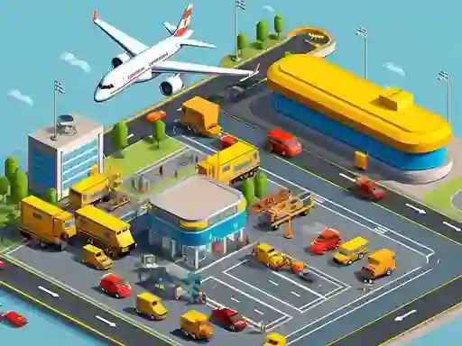 Taxi Empire Airport Tycoon — free online game