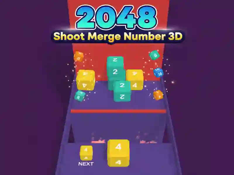 2048 Shoot Merge Number 3D