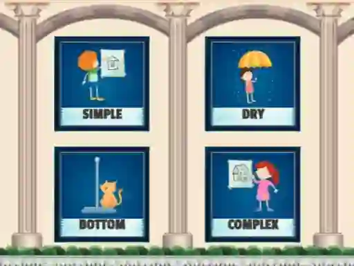 Opposite photo match — free online game
