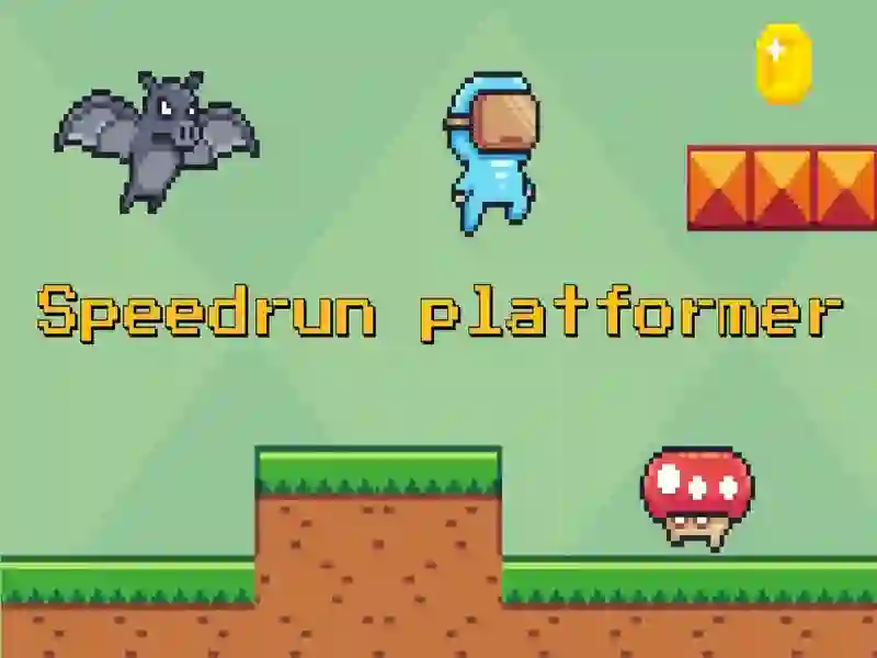 Speedrun platformer