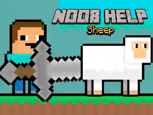 Noob Help Sheep — free online game