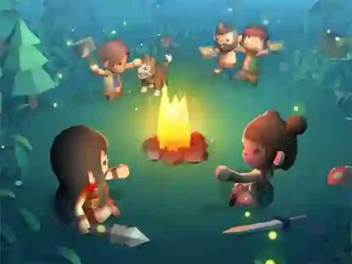 שפּיל Idle Island Build And Survive אָנליין