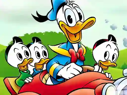 Donald Duck Jigsaw Puzzle Collection — free online game