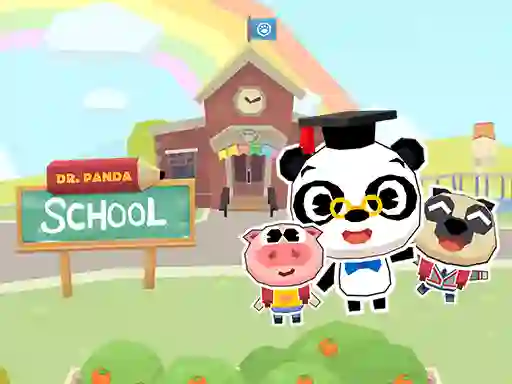 Dr Panda School — free online game