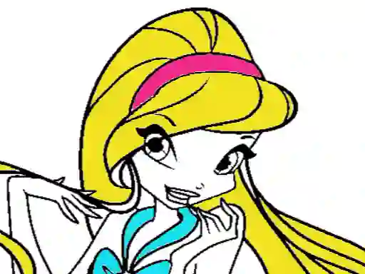 Winx Coloring book — free online game
