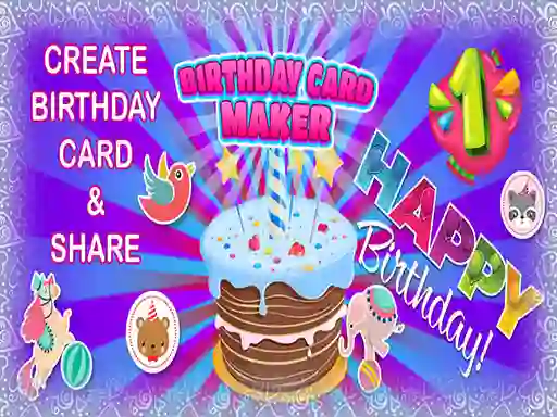 Birthday Card Maker — free online game