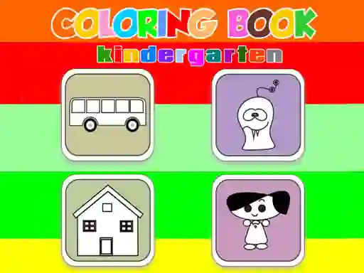 Coloring Book Kindergarten — free online game