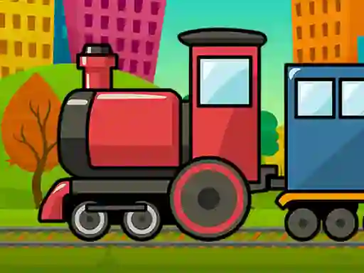 Train Jigsaw — free online game