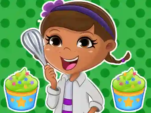 Dottie Doc Mcstuffins Cupcake Maker — free online game