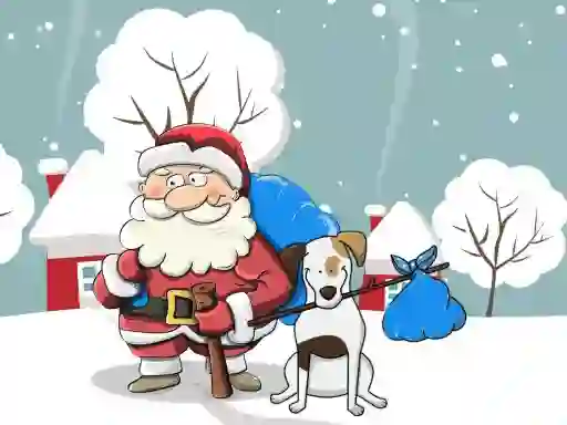 Christmas 5 Differences — free online game