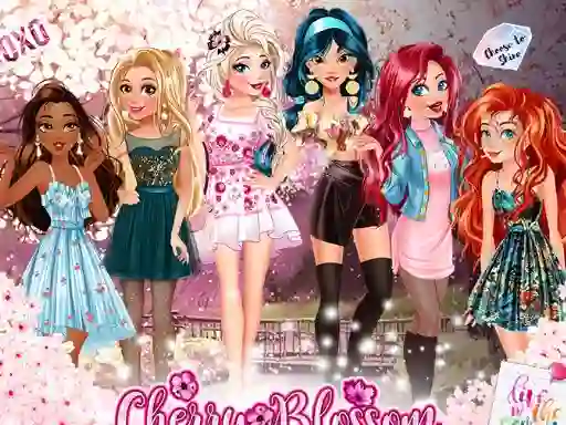 Princess Cherry Blossom Celebration — free online game