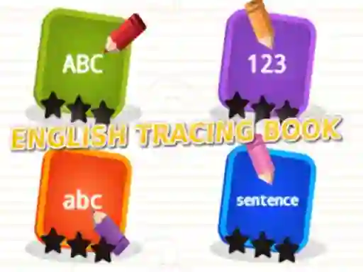English Tracing Book — free online game