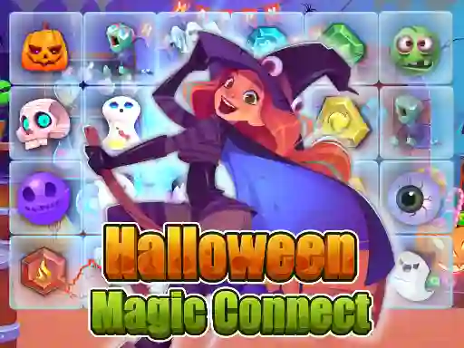 Halloween Magic Connect — free online game