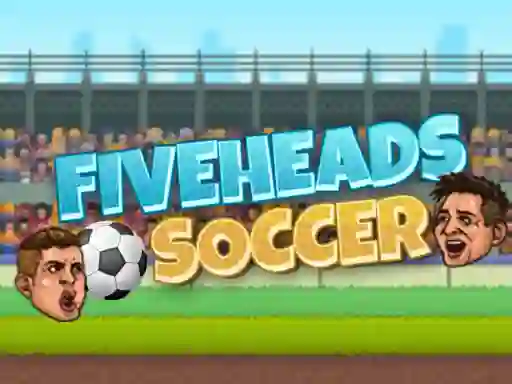 Five heads Soccer — free online game