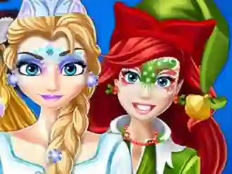 Christmas Face Painting — free online game