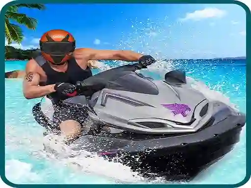 Jet Sky Water Racing Power Boat Stunts — free online game