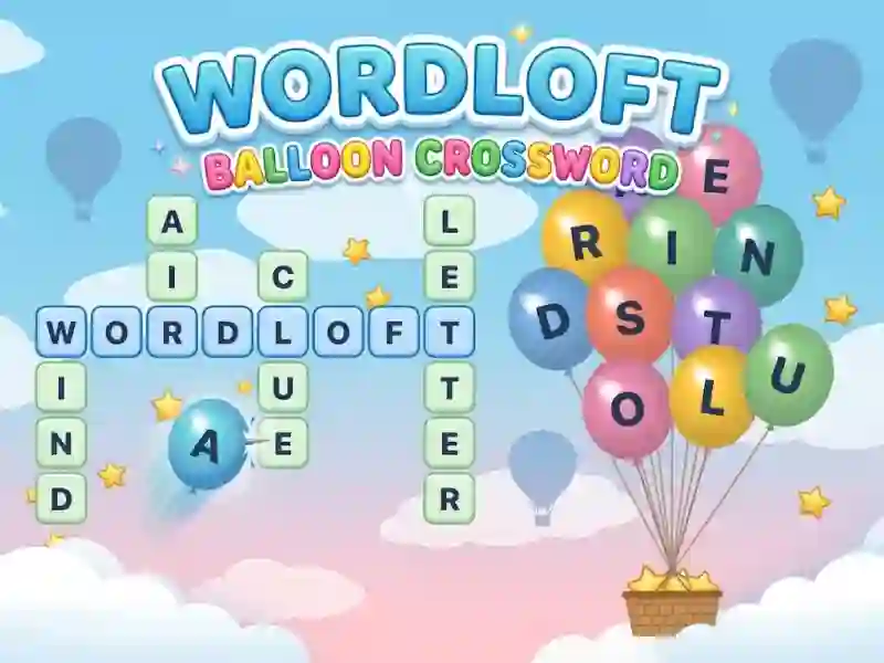 Spil Wordloft: Balloon Crossword online