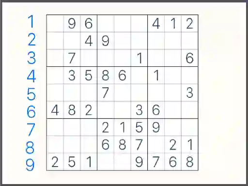 Classic Sudoku Puzzle — free online game