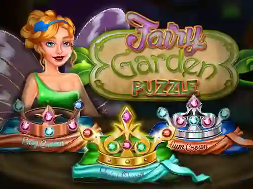 Spil Fairy Garden Puzzle online