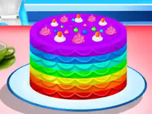 Cooking Rainbow Cake – tasuta veebimäng