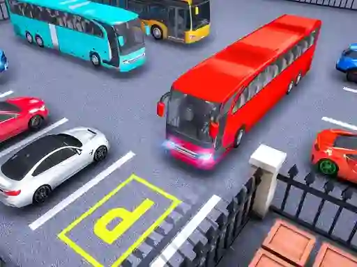 Real Bus Parking Pick and Drop — free online game